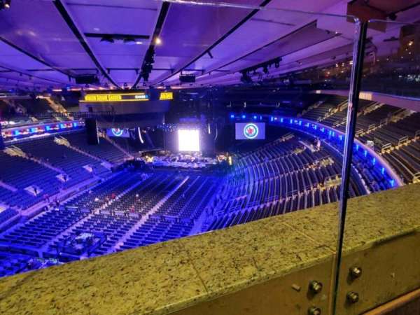 Madison Square Garden, section: 308, row: 1, seat: 13
