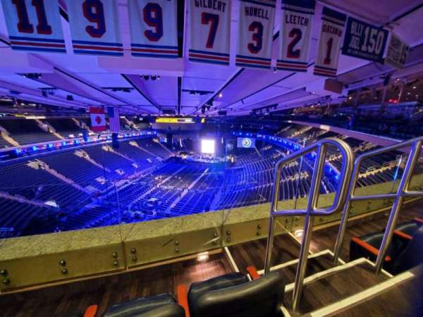 Madison Square Garden, section: 308, row: 2, seat: 5
