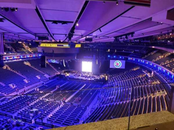Madison Square Garden, section: 308, row: 2, seat: 12