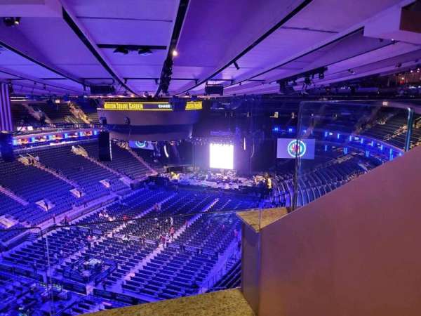 Madison Square Garden, section: 308, row: 2, seat: 15