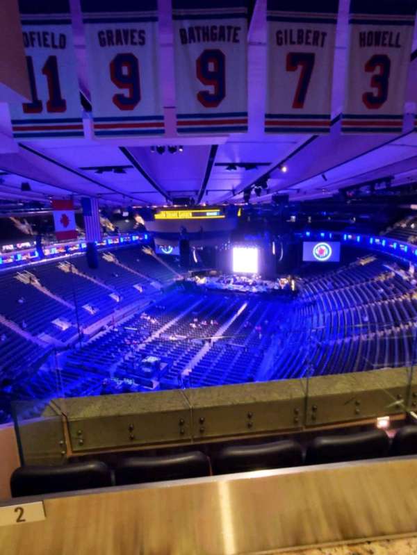 Madison Square Garden, section: 308, row: BS3, seat: 2