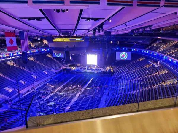 Madison Square Garden, section: 308, row: BS3, seat: 1
