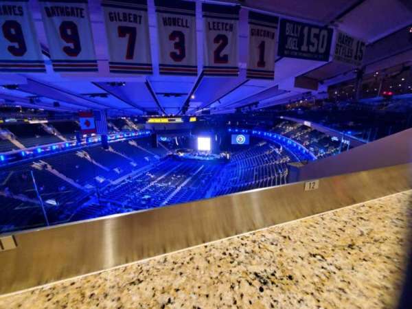 Madison Square Garden, section: 308, row: BS3, seat: 11