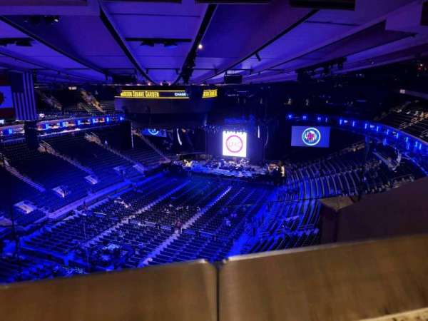 Madison Square Garden, section: 308, row: BS3, seat: 13