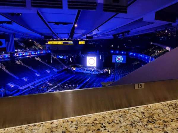 Madison Square Garden, section: 308, row: BS3, seat: 14