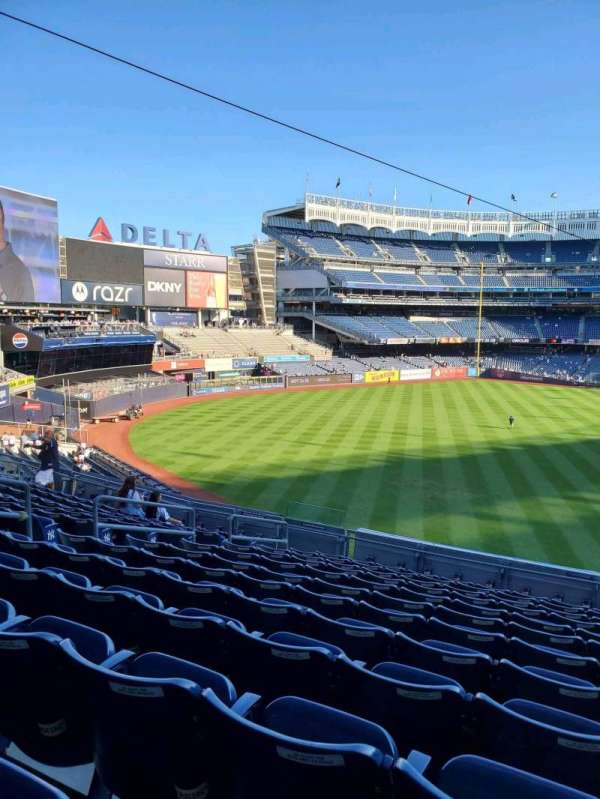 Yankee Stadium, section: 233A, row: 12, seat: 7