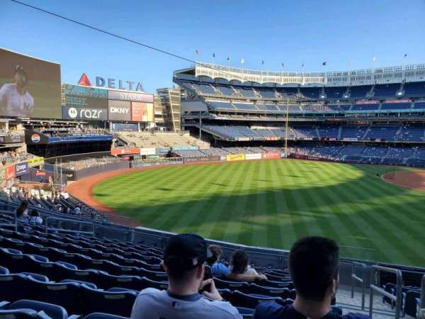 Yankee Stadium, section: 233A, row: 11, seat: 1