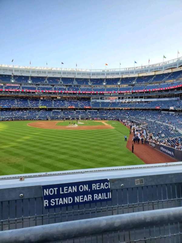 Yankee Stadium, section: 234, row: 1, seat: 10