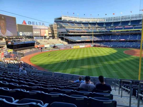 Yankee Stadium, section: 233A, row: 14, seat: 1