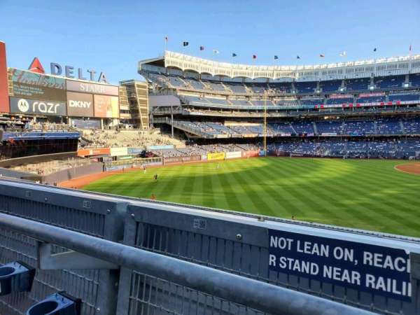 Yankee Stadium, section: 234, row: 1, seat: 9
