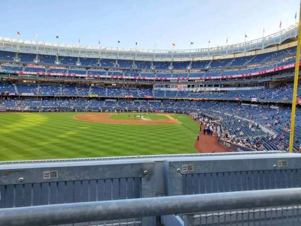 Yankee Stadium, section: 234, row: 1, seat: 9