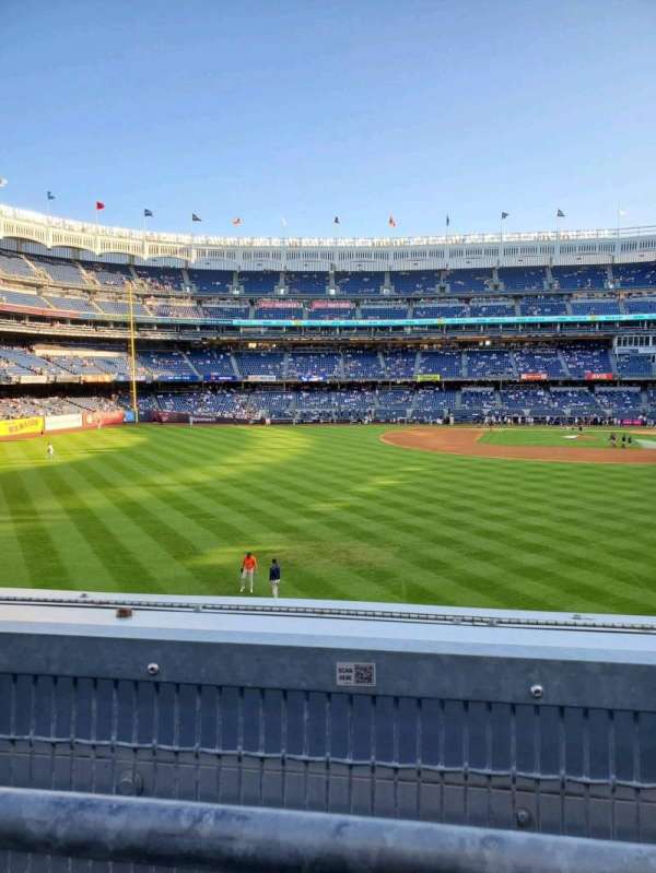 Yankee Stadium, section: 234, row: 1, seat: 15