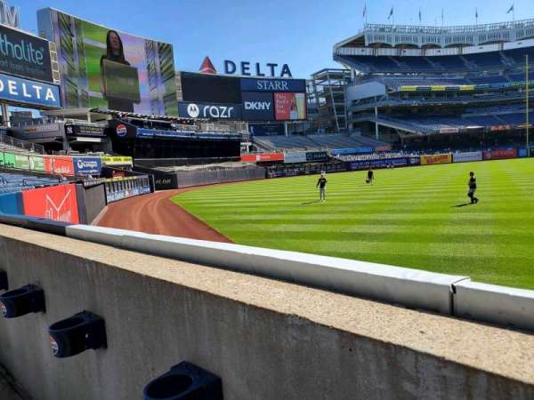 Yankee Stadium, section: 133, row: 1, seat: 2