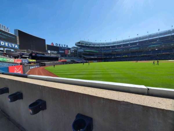 Yankee Stadium, section: 133, row: 1, seat: 3