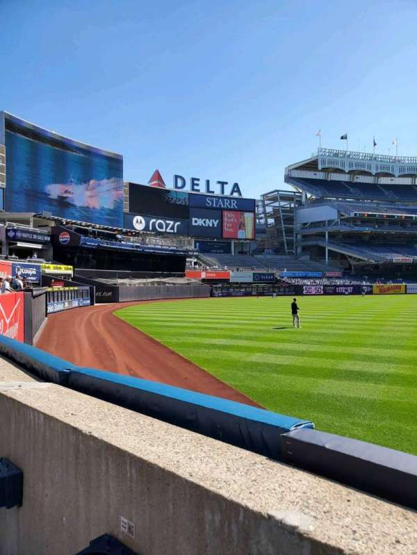 Yankee Stadium, section: 133, row: 1, seat: 6