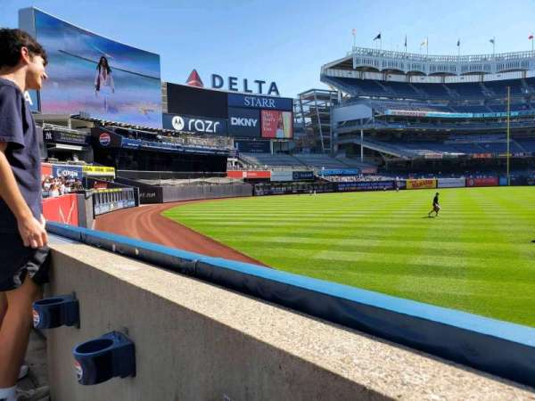 Yankee Stadium, section: 133, row: 1, seat: 9