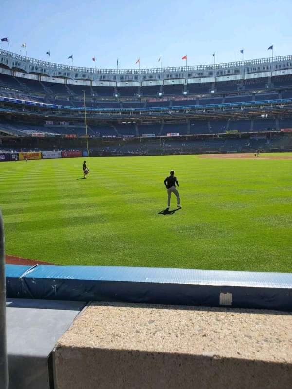 Yankee Stadium, section: 133, row: 1, seat: 13