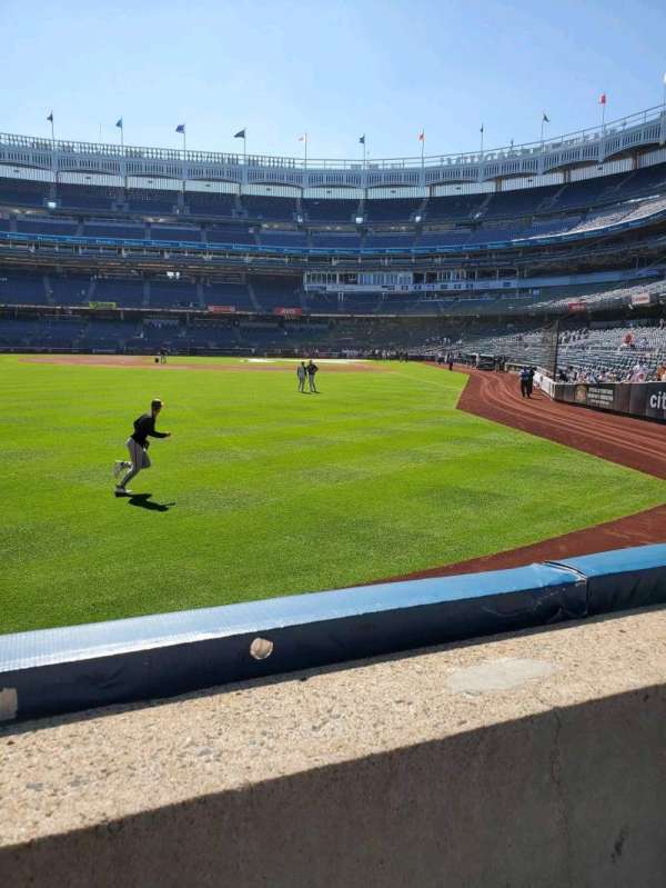 Yankee Stadium, section: 133, row: 1, seat: 13