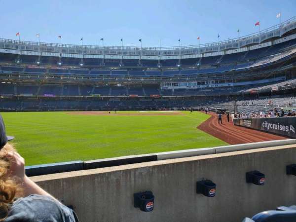 Yankee Stadium, section: 133, row: 2, seat: 9