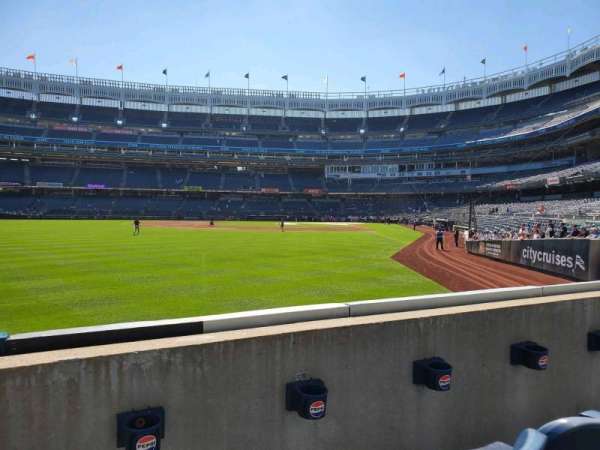 Yankee Stadium, section: 133, row: 2, seat: 8