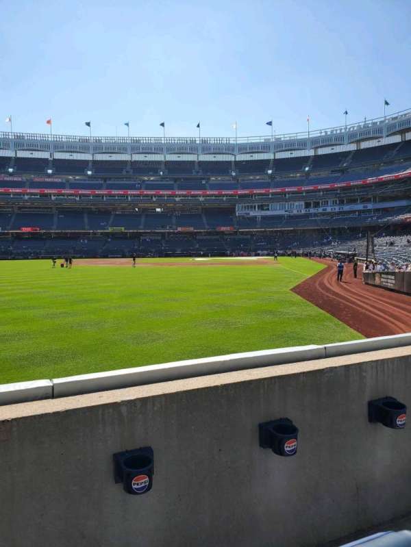 Yankee Stadium, section: 133, row: 2, seat: 6