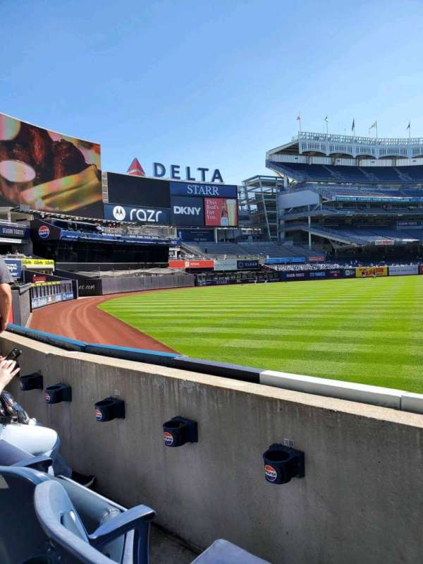 Yankee Stadium, section: 133, row: 2, seat: 4