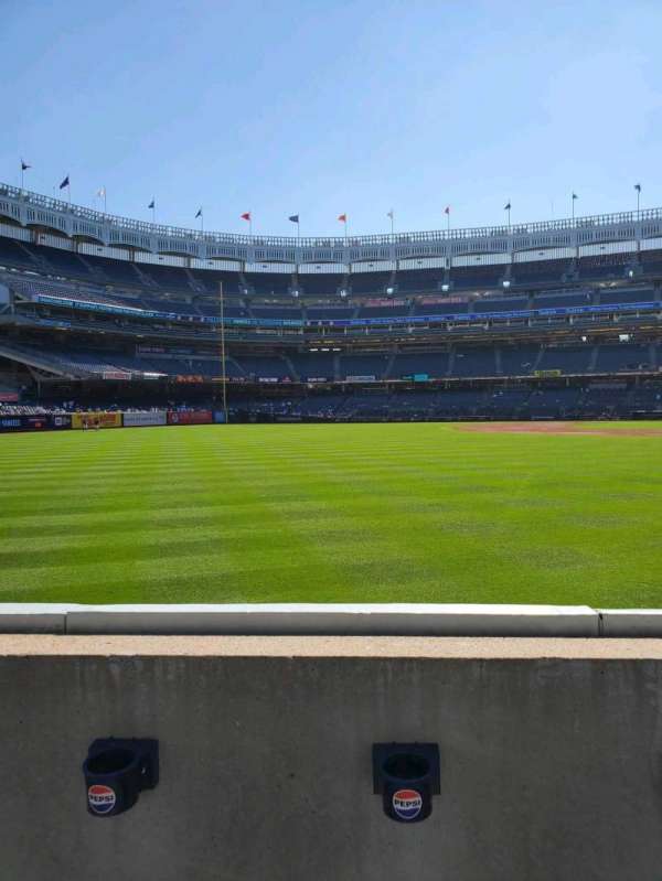 Yankee Stadium, section: 133, row: 2, seat: 4