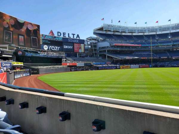 Yankee Stadium, section: 133, row: 2, seat: 3