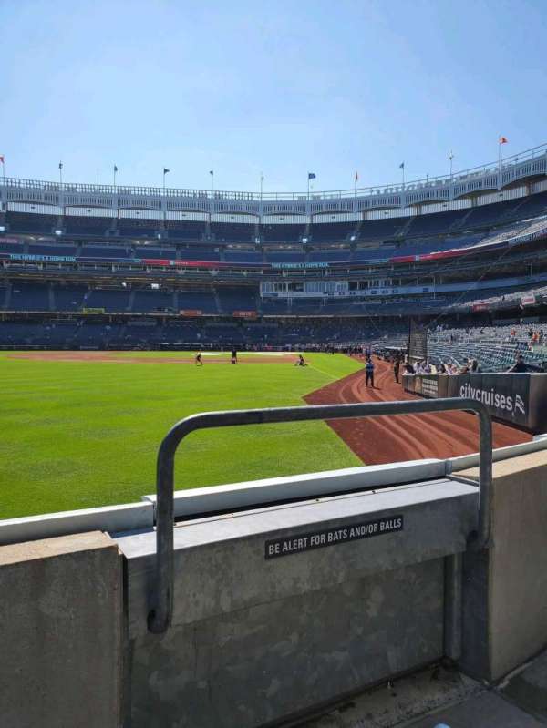 Yankee Stadium, section: 133, row: 2, seat: 2