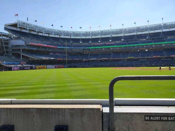 Yankee Stadium, section: 133, row: 2, seat: 1