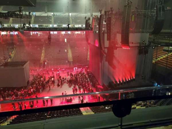 Prudential Center, section: Lounge 37, row: A, seat: 10