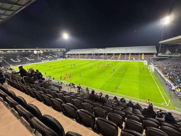 Craven Cottage, section: R17, row: 27, seat: 200