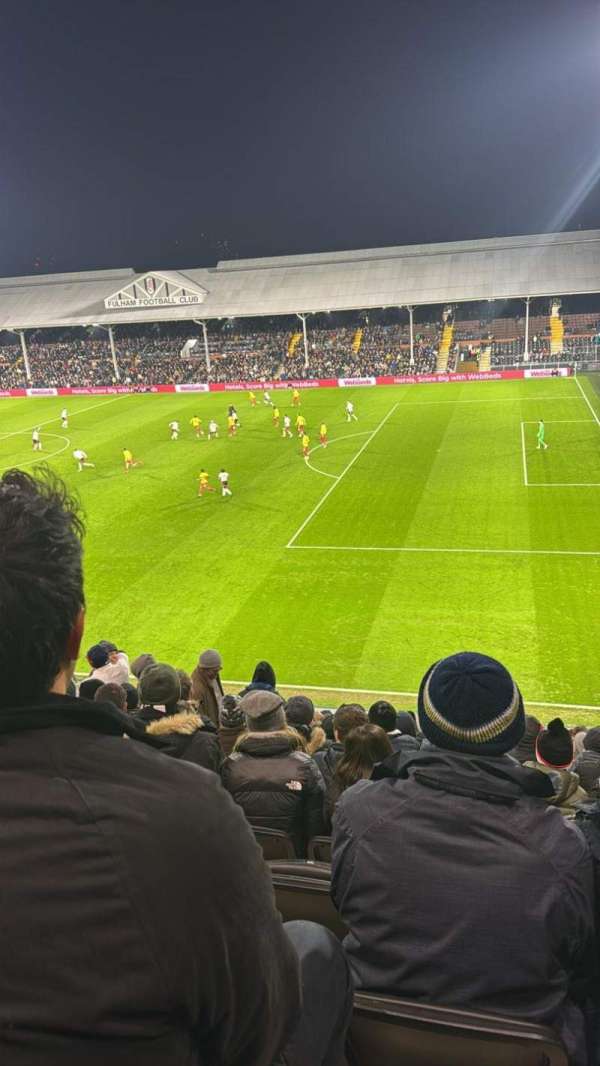 Craven Cottage, section: R17, row: 27, seat: 200