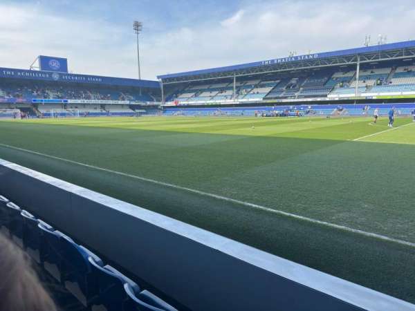 Loftus Road, section: R, row: C, seat: 34
