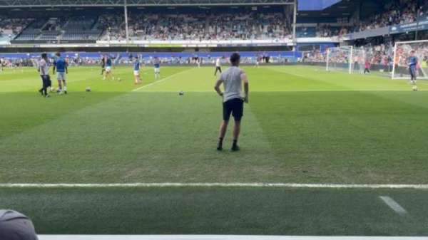 Loftus Road, section: R, row: C, seat: 34