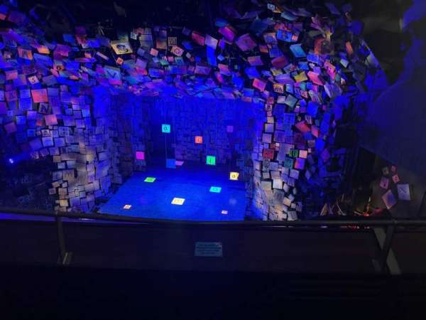 Cambridge Theatre, section: Upper Circle, row: B, seat: 11