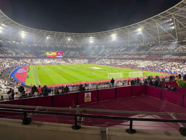 London Stadium, section: 246, row: 33, seat: 107