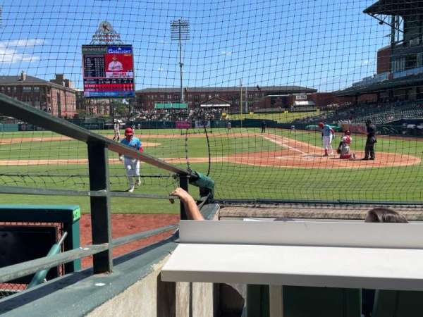 AutoZone Park, section: 106, row: D, seat: 9