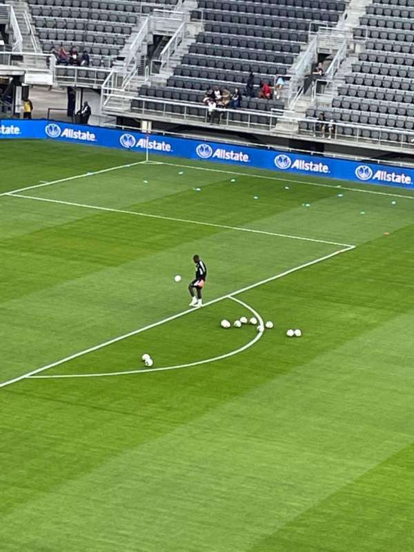 Audi Field, section: 106, row: 4, seat: 8
