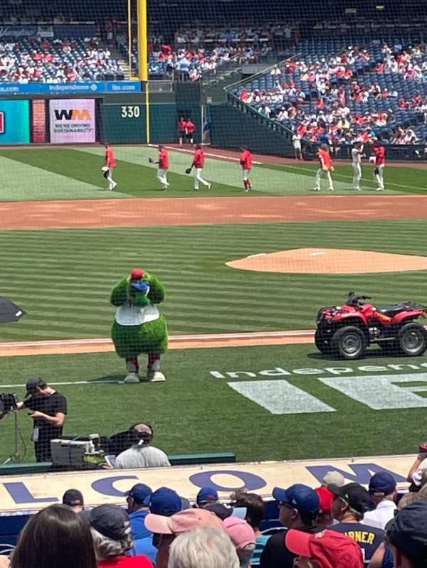 Citizens Bank Park, section: 131, row: 19, seat: 14