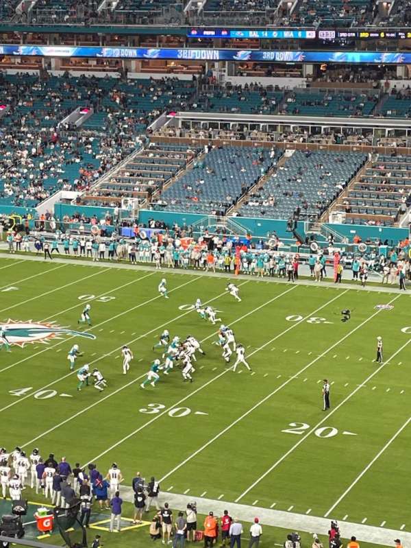 Hard Rock Stadium, section: 314, row: 18, seat: 6