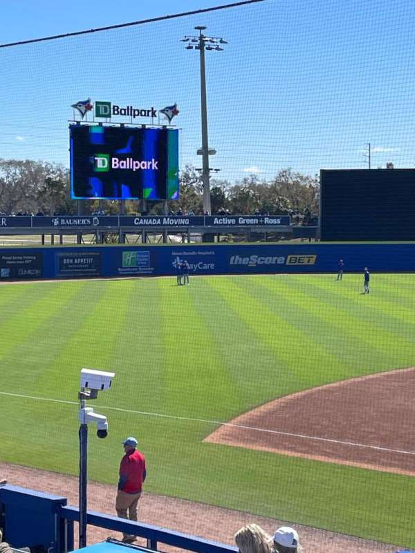 TD Ballpark, section: 210, row: 3, seat: 11