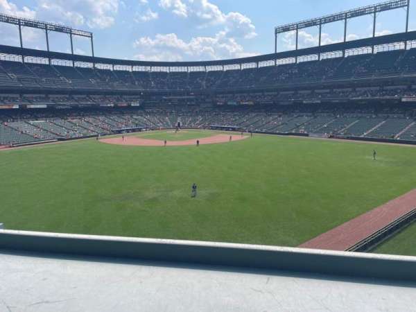 Oriole Park at Camden Yards, section: CF Roof Deck