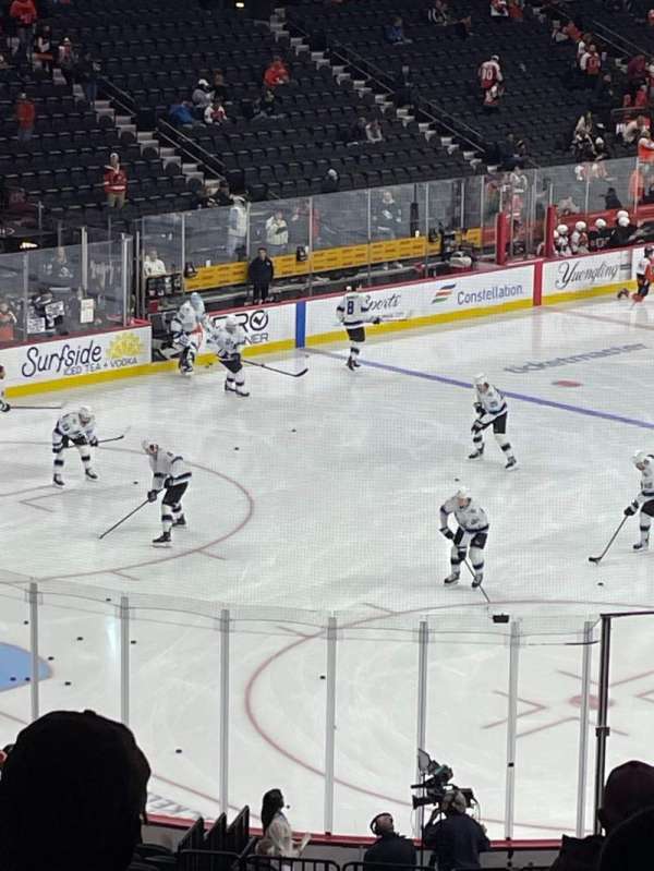 Xfinity Mobile Arena, section: Club J