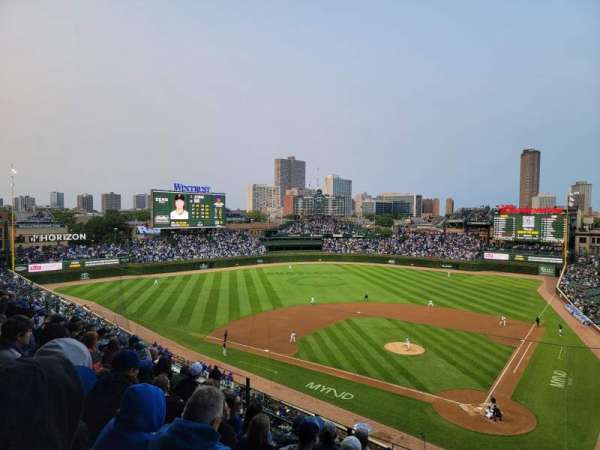 Wrigley Field, section: 314L, row: 7, seat: 12