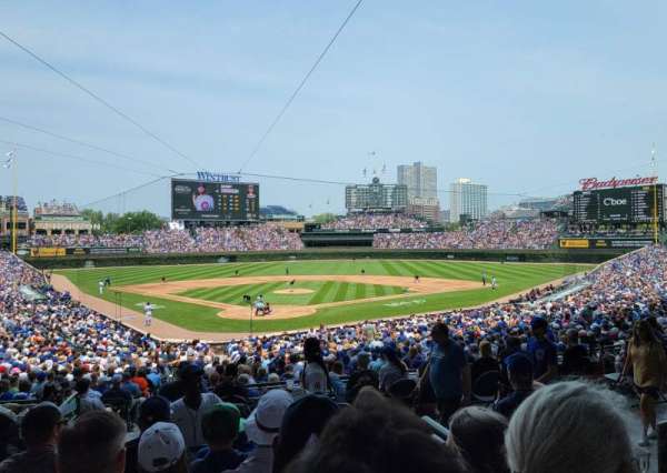 Wrigley Field, section: 218, row: 5, seat: 8