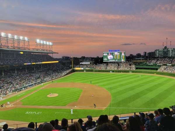 Wrigley Field, section: 326R, row: 7, seat: 8