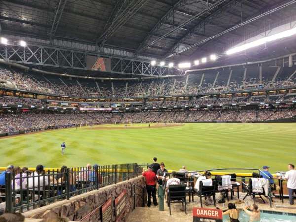 Chase Field, section: 101, row: 23, seat: 18