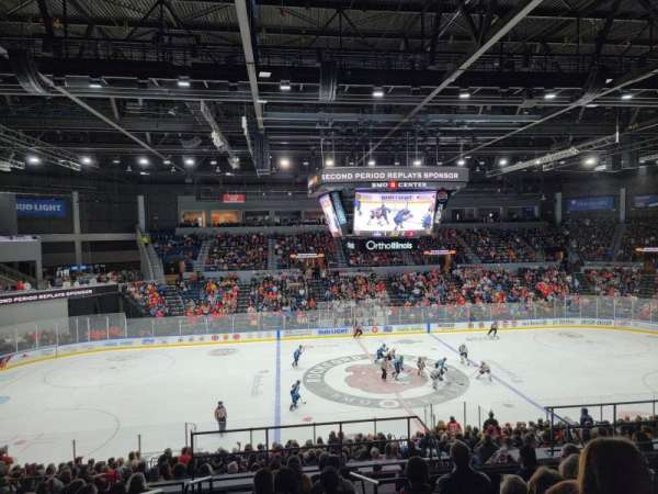 BMO Center, section: 222, row: KK, seat: 14