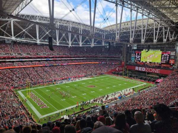 State Farm Stadium, section: 420, row: 10, seat: 8